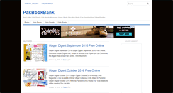 Desktop Screenshot of pakbookbank.com