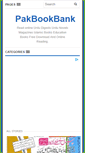 Mobile Screenshot of pakbookbank.com